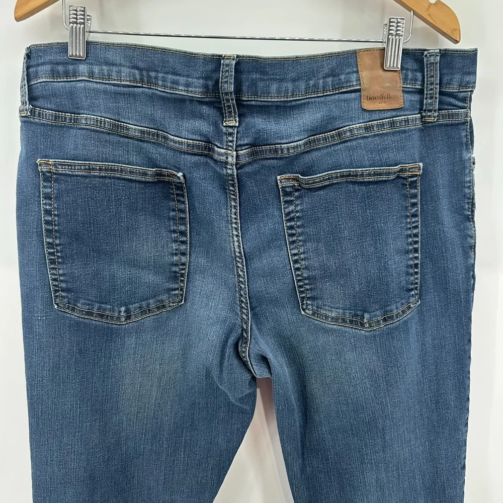 Goodfellow & Co Jeans Mens 38x30 Blue Denim Slim Fit Total Flex Stretch Straight